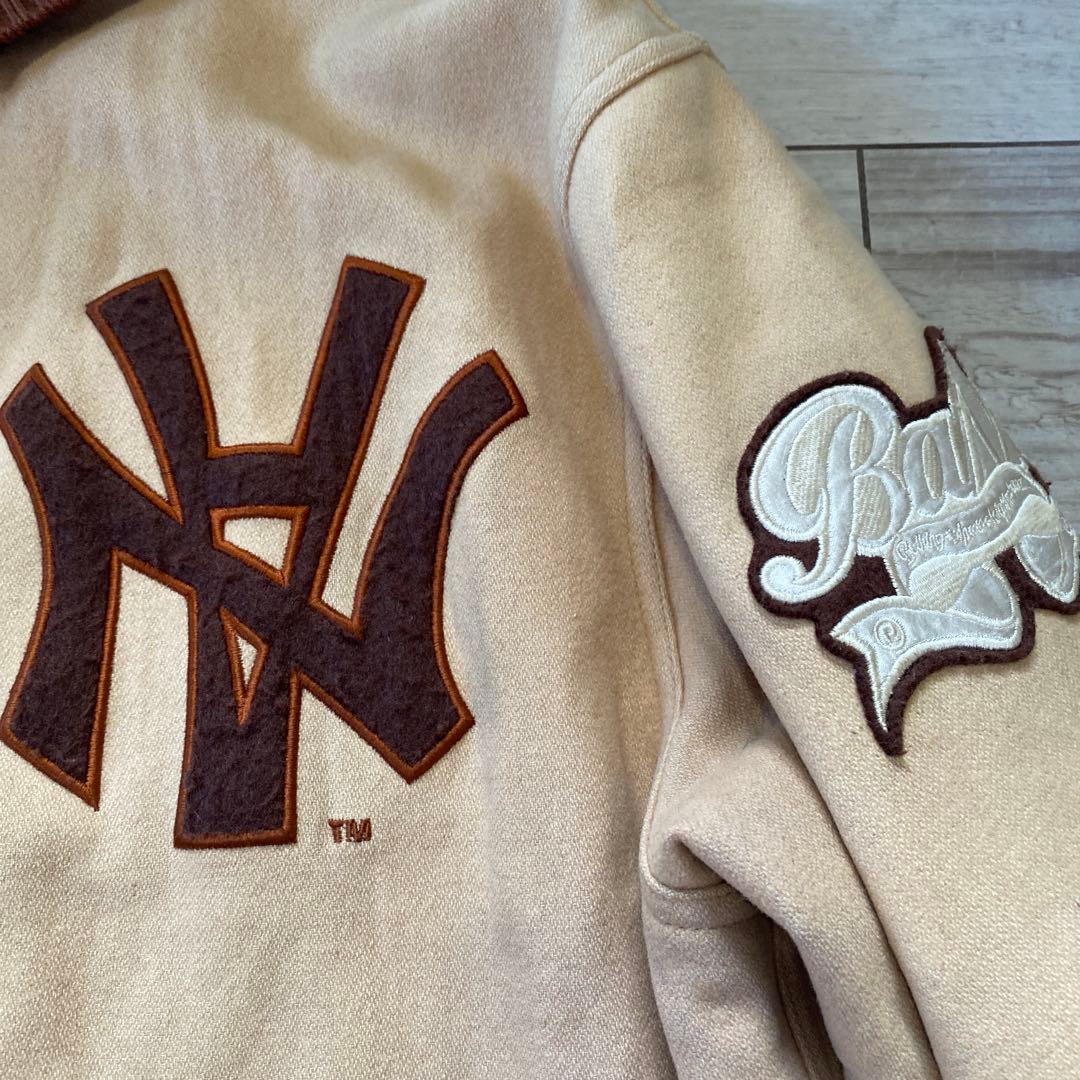 ジャケット・アウター 00s Bape x Neighborhood Varsity Jacket M
