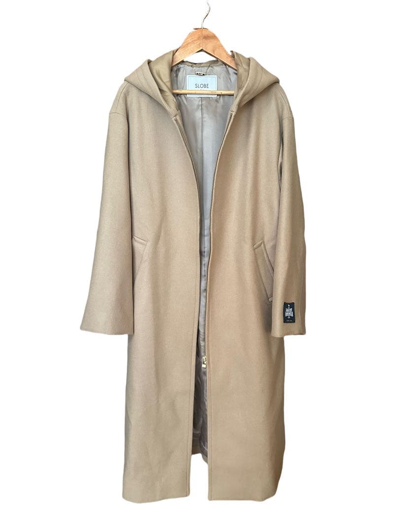 SLOBE IENA(スローブイエナ) HAMILTONフードロングコート