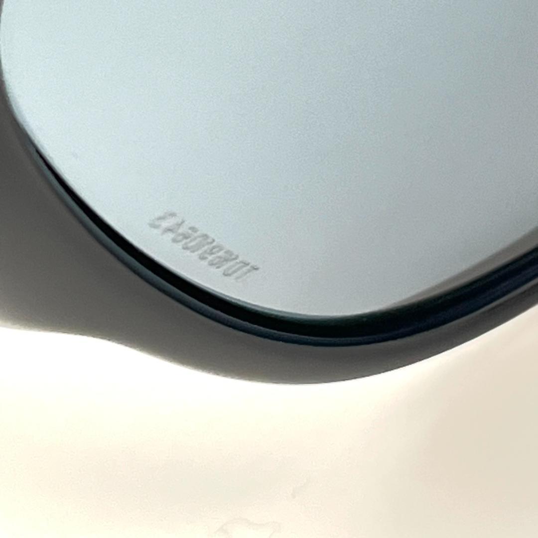 良品 ドルチェアンドガッバーナ サングラス 度無し ロゴ金具 ブラック