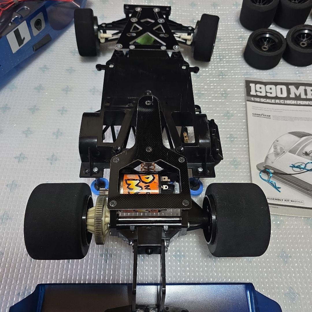 タミヤ　ラジコン　C11　メルセデス・ベンツ　電飾ボディ