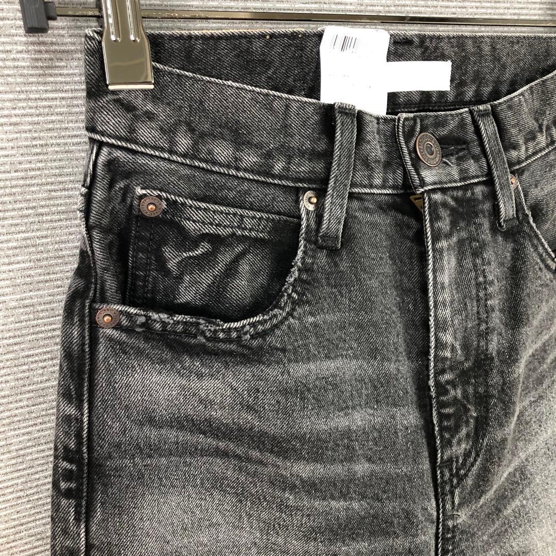 未使用品 MOUSSY MVS BLACK FLARE 25 ブラック