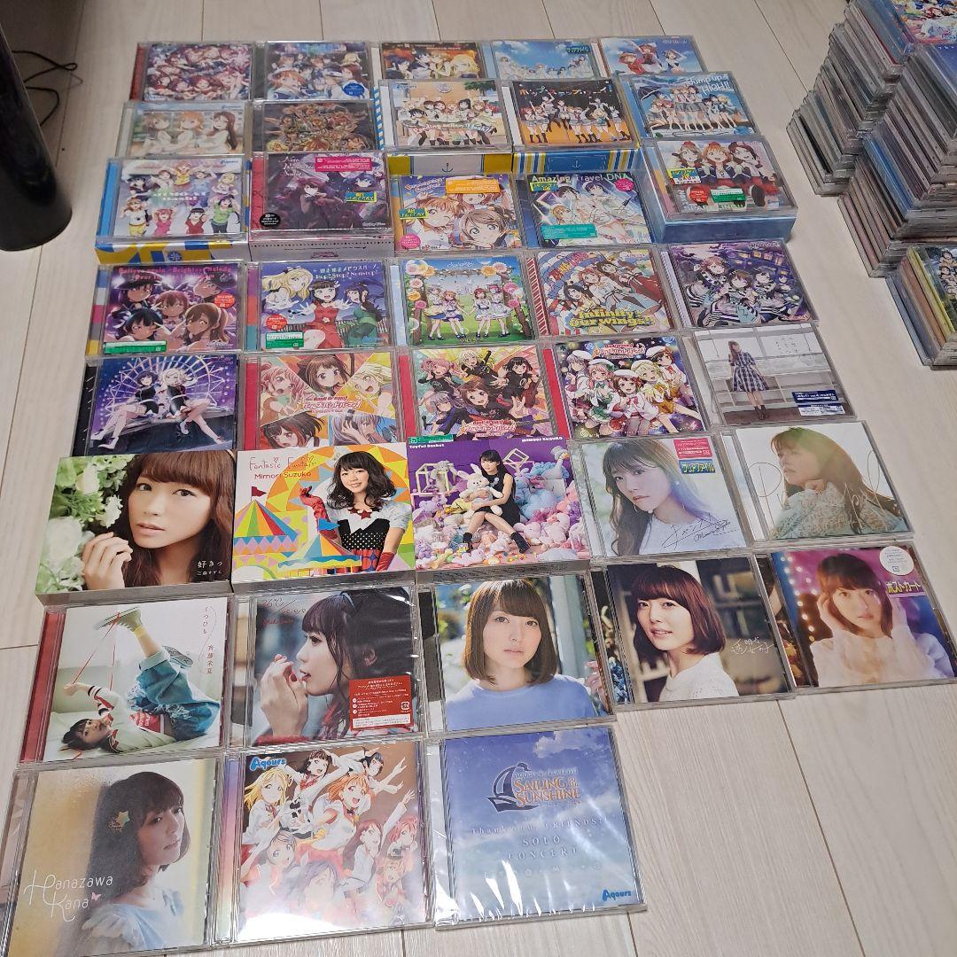 CD83枚まとめ売りセット ラブライブシリーズ 花澤香菜 三森すずこ バンドリ等