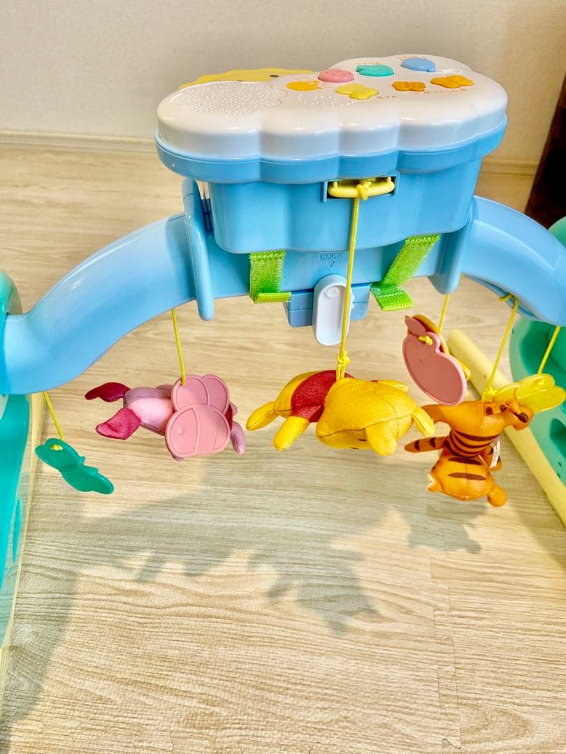 【箱あり 全除菌済み】タカラトミー くまのプーさん 6WAYジムにへんしんメリー
