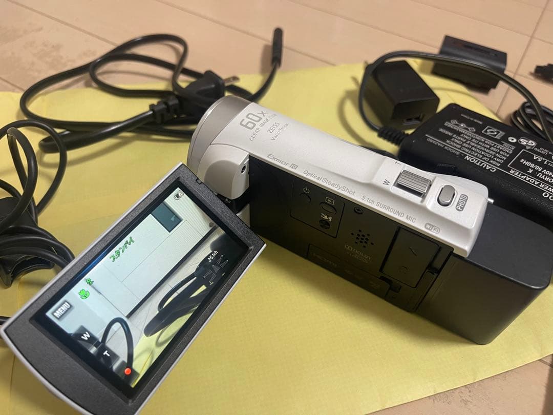 SONY HDR-CX485 ビデオカメラ 60倍ズーム