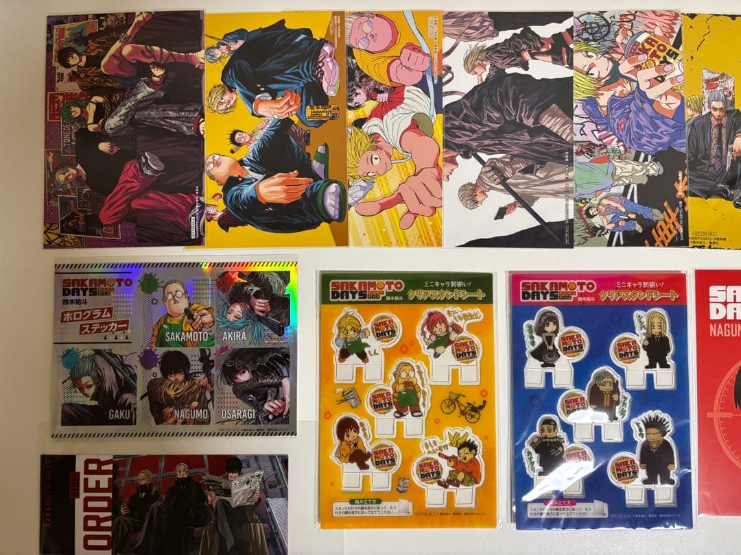 SAKAMOTO DAYS 1~19巻と特典とコラボグッズ