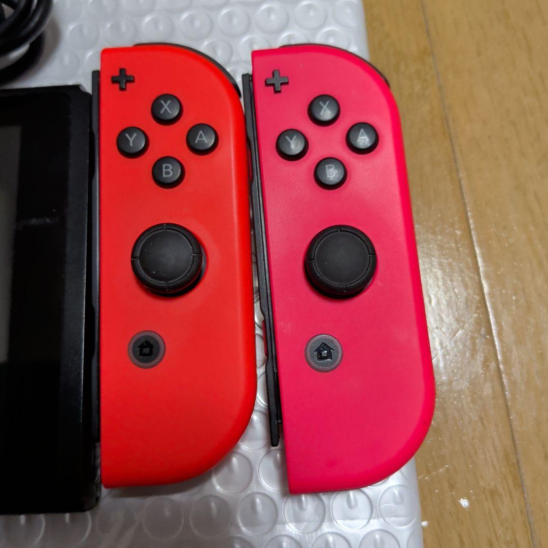 Nintendo Switch 本体 ジョイコン アダプター SDカード付き
