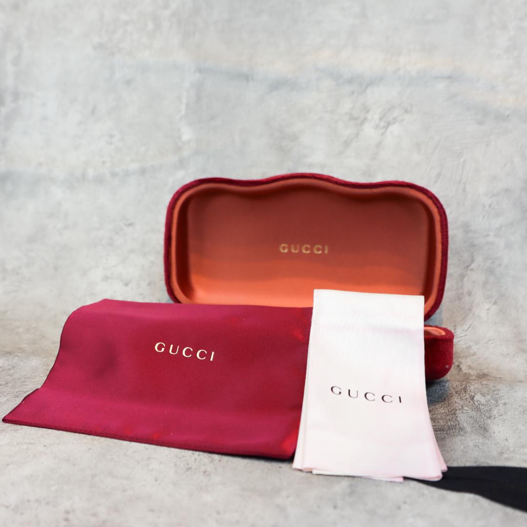 GUCCI グッチ サングラス べっ甲 ゴールド ユニセックス ケース付き