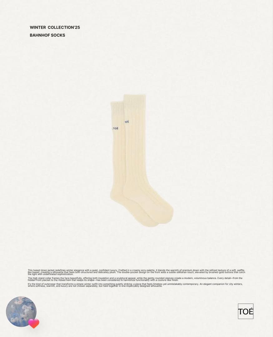 小物 thetoe Eberhard Check Muffler & Socks