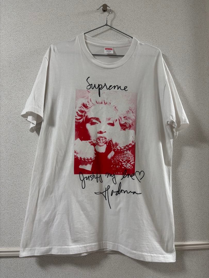 木村拓哉着用モデルSupreme Madonna Tee \"White\"