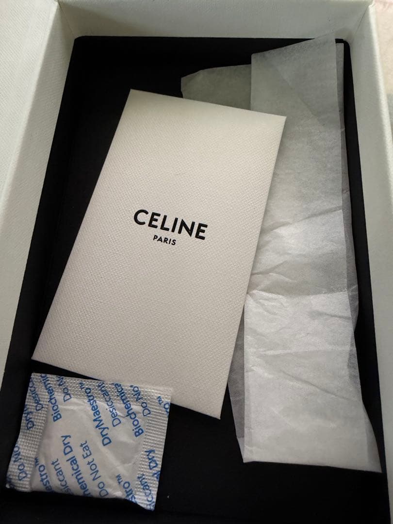 CELINE　トリオンフ スモール グルメット ネックレス　付属品完備　エディ期