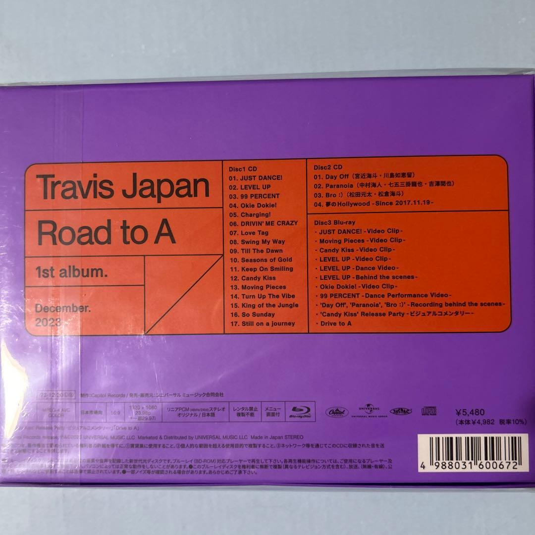 TravisJapan Road to A FC限定盤　Blu-ray 新品