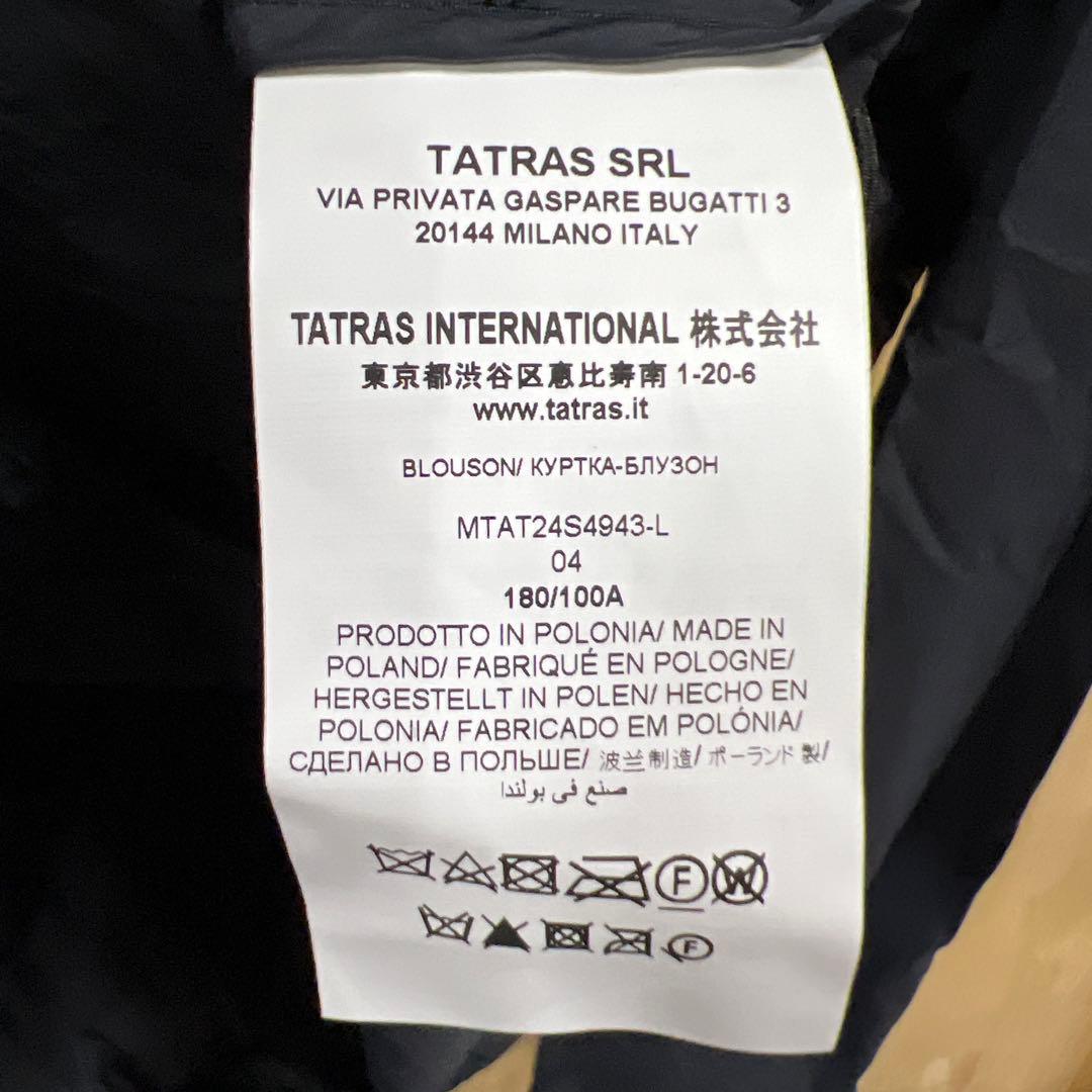 TATRAS MTAT24S4943-L 黒メンズジャケット
