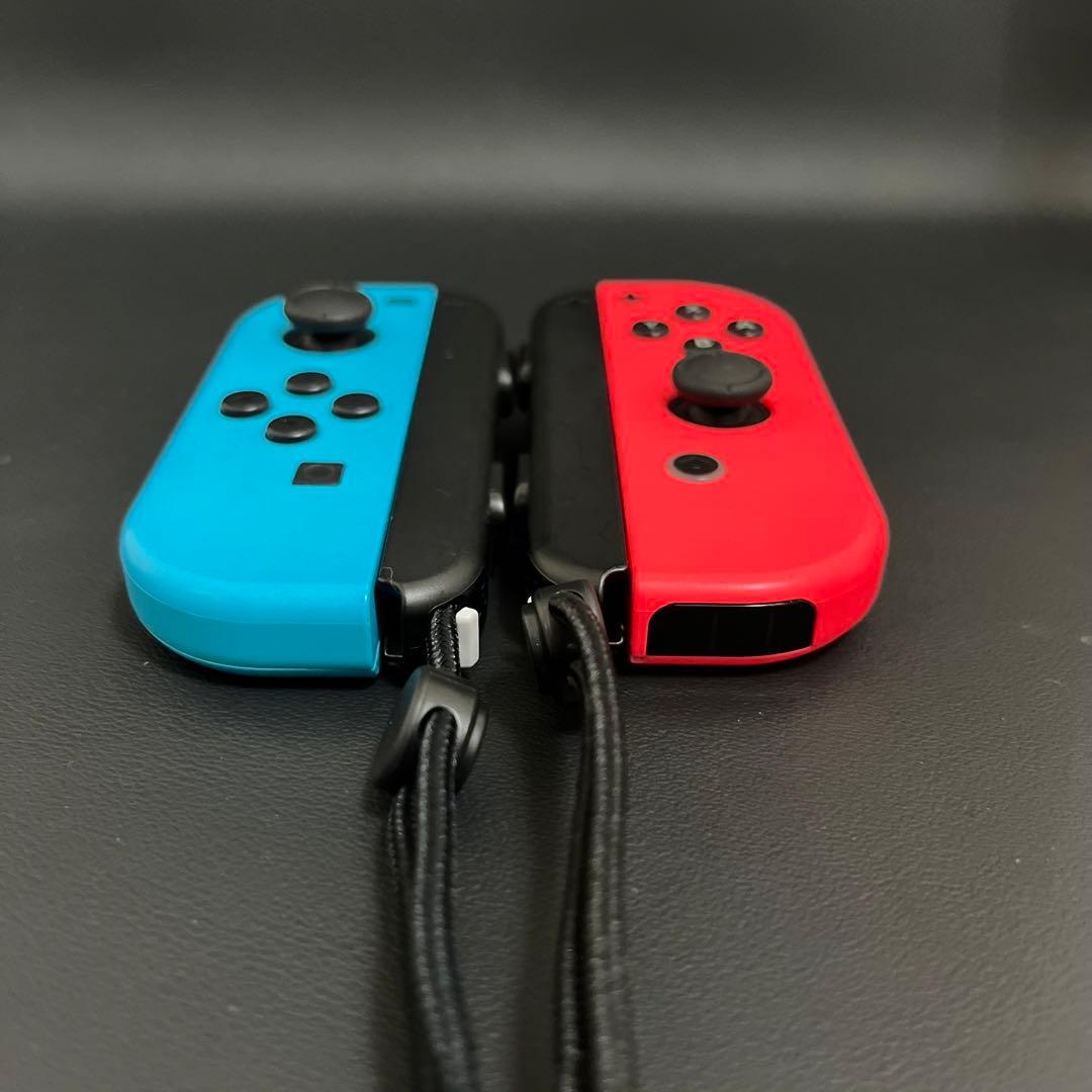 【新品スティック交換済/美品/バッテリー強化モデル】Switch ブルー/レッド