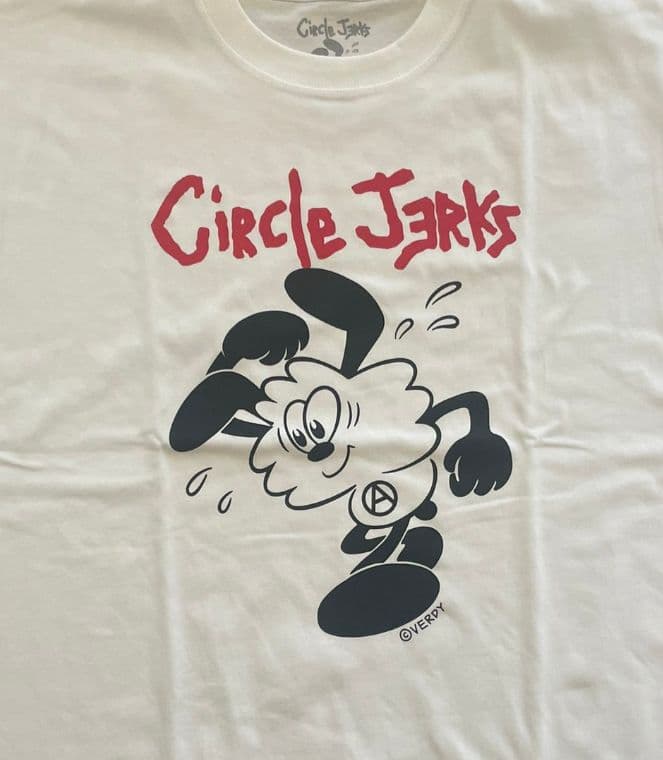 verdy Circle Jerks　背面日程あり　 Tシャツ XL vick