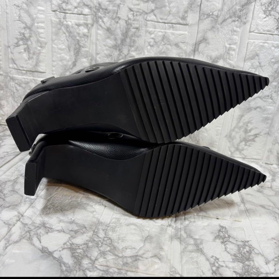 【試着程度】YELLO イエロー GUNNER SHORT BOOTS 黒 M