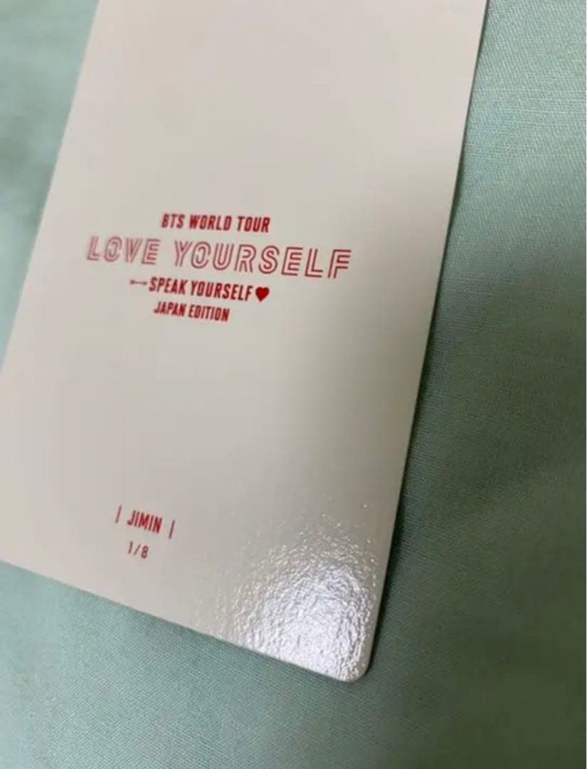 BTS LYS SYS JAPAN ミニフォト ジミン コンプ ミニフォト 公式