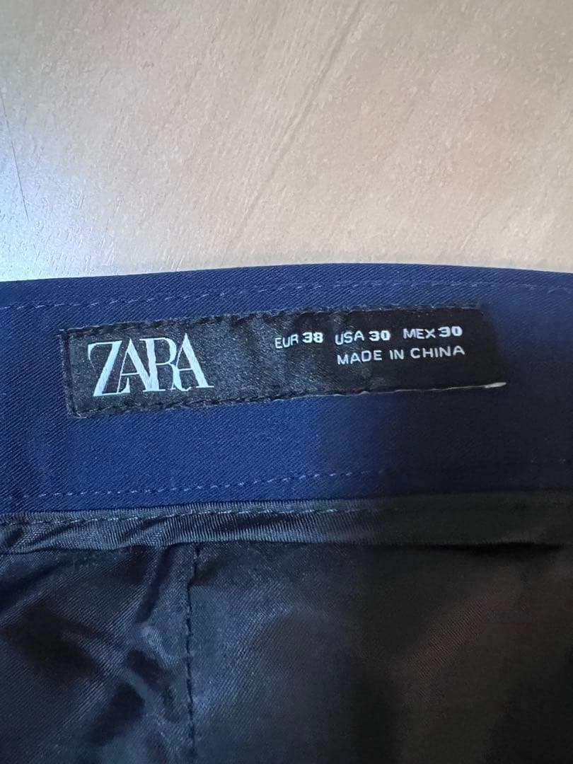 ZARA MEN スーツ セット Mサイズ相当 ネイビー