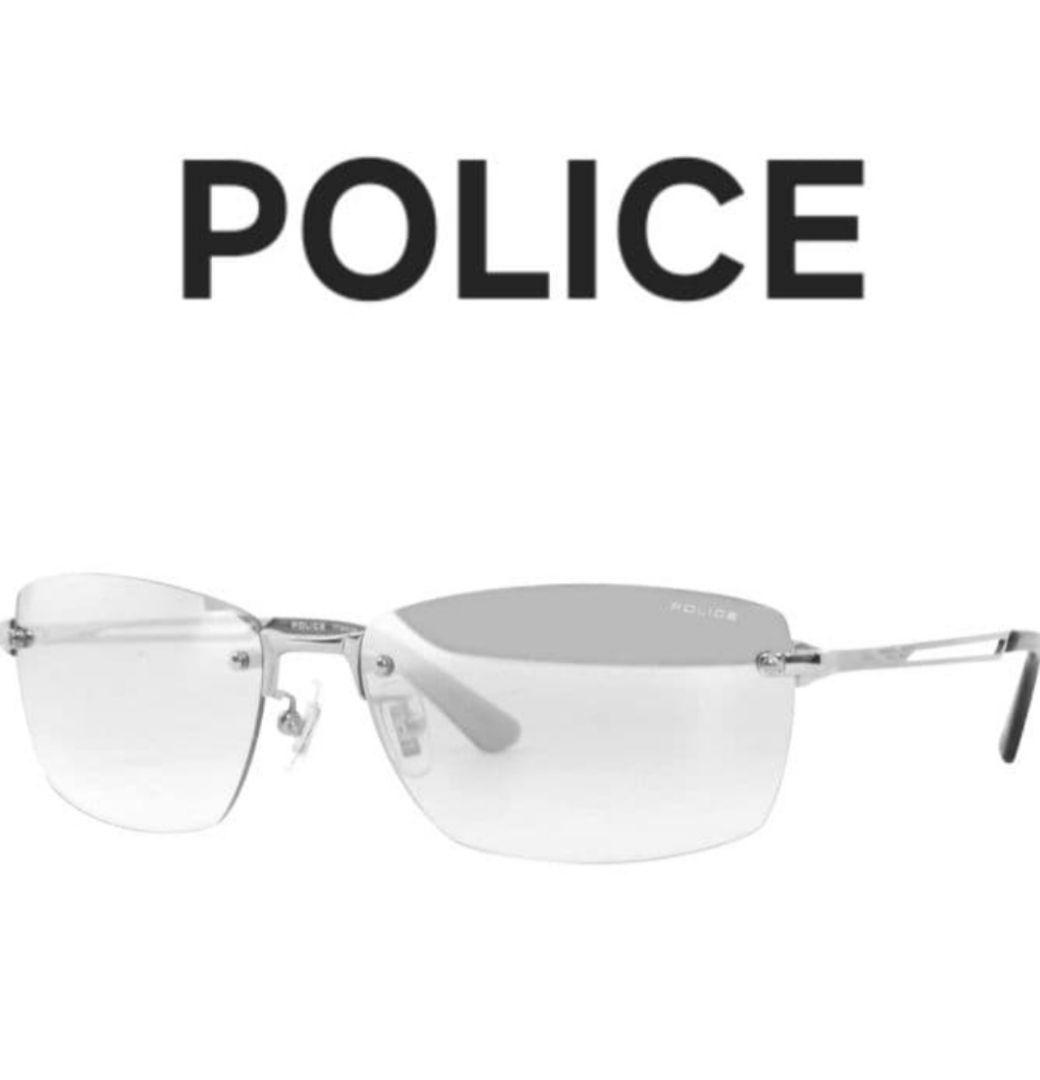 ポリス POLICE SPLG39J 583X 60 ミラーレンズ サングラス