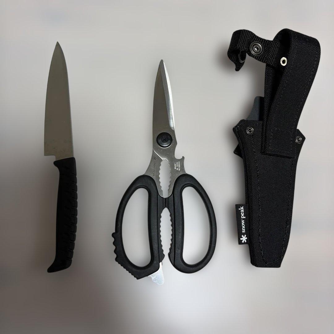 スノーピーク　キッチンバサミセット