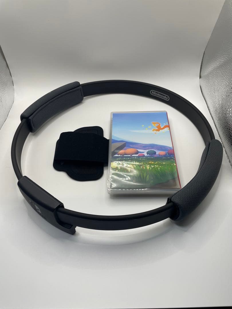 【美品】リングフィットアドベンチャー Switch リングコン レッグバンド付