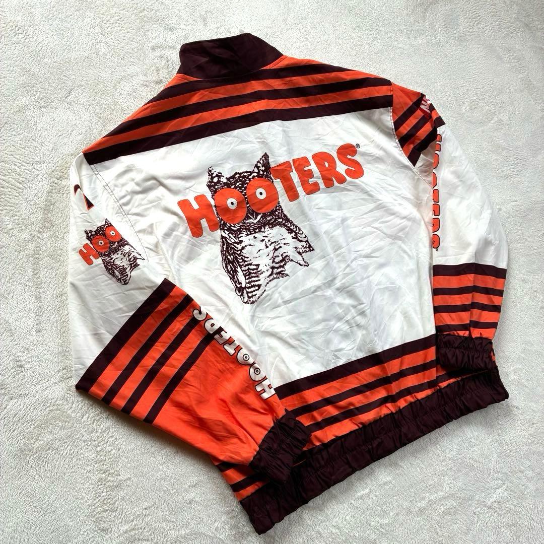 HOOTERS ナスカー レーシングジャケット ビッグロゴ フクロウ