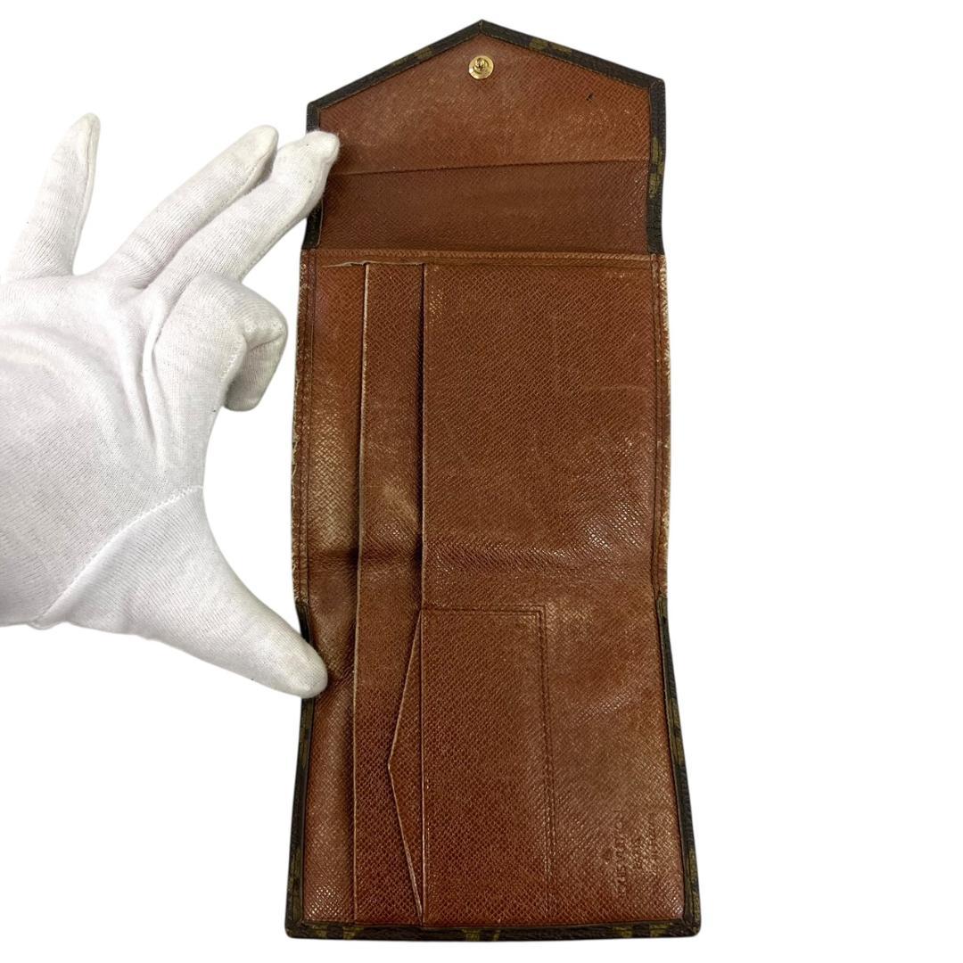 Louis Vuitton モノグラム 三つ折り財布 美品
