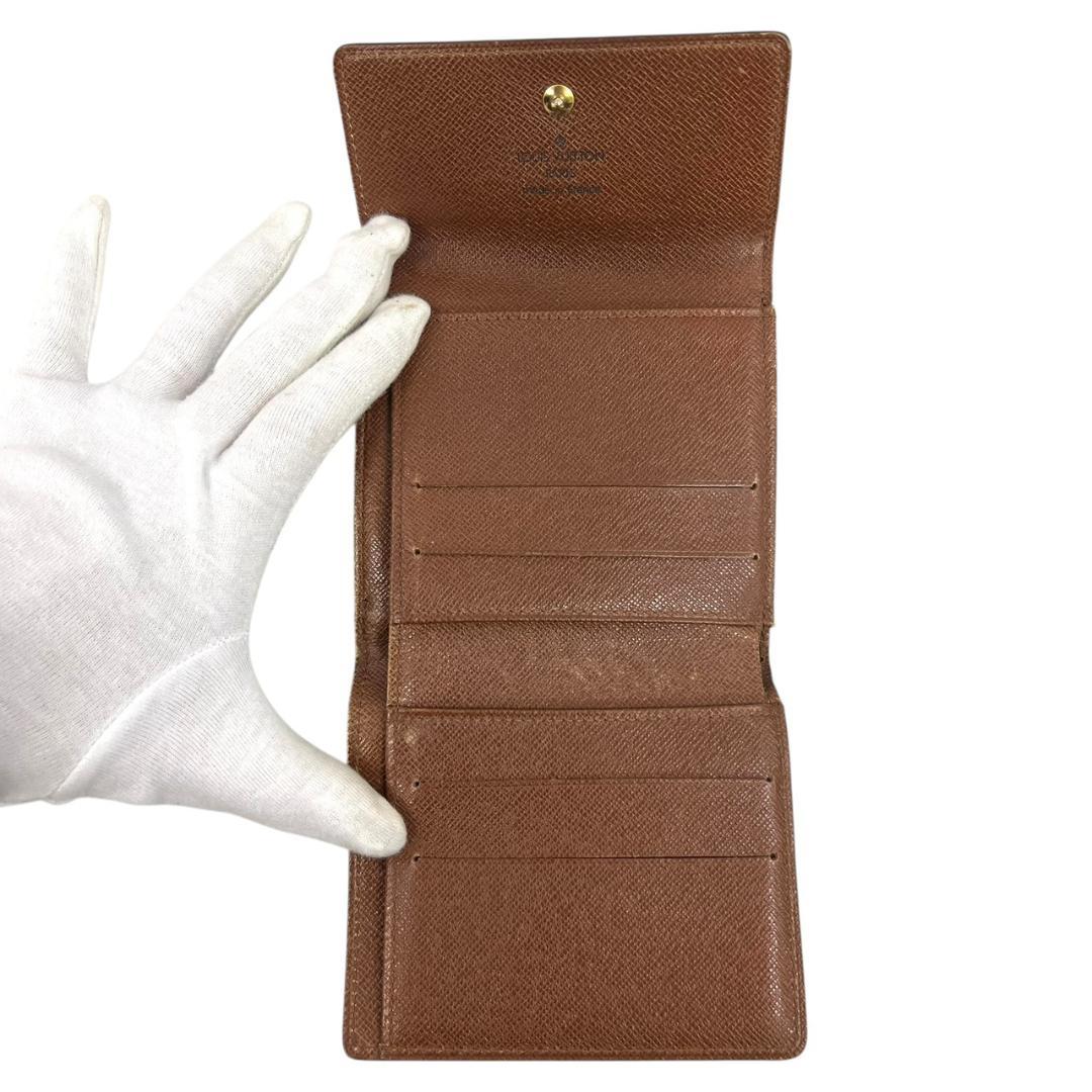 Louis Vuitton モノグラム 三つ折り財布 美品