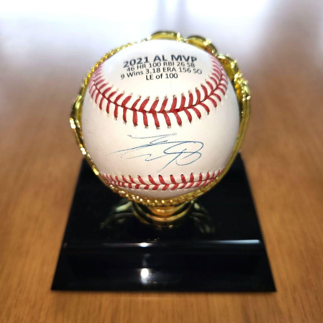 【希少】MLB最優秀新人賞受賞記念 大谷翔平 直筆サイン　セット