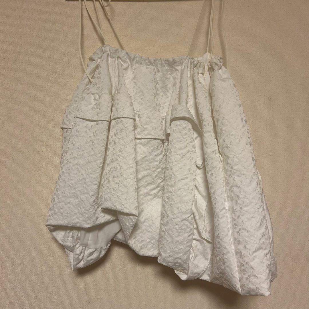 即購入◎ キャミソール　puffball top