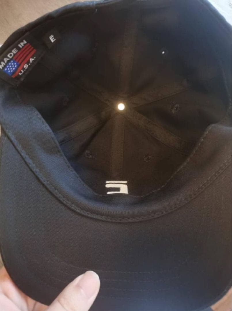 新品-ENNOY COTTON Ē CAP BLACK キャップ エンノイ‘’