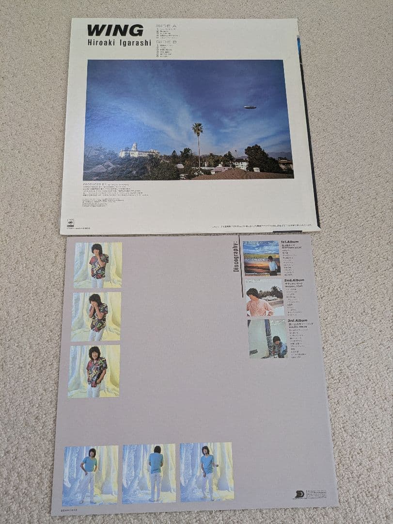 五十嵐浩晃 Wing LPレコード