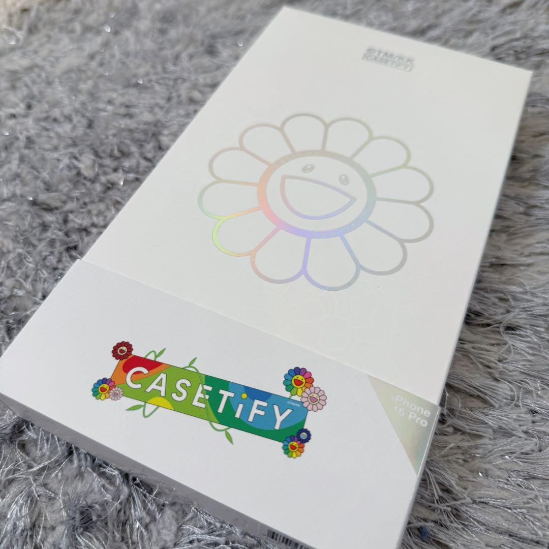 村上隆 x CASETiFY FLOWERS BLOOM 16pro BLUE
