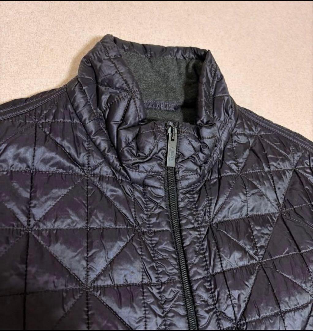 美品 ARMANI COLLEZIONI 伸縮性 Quilted Jacket