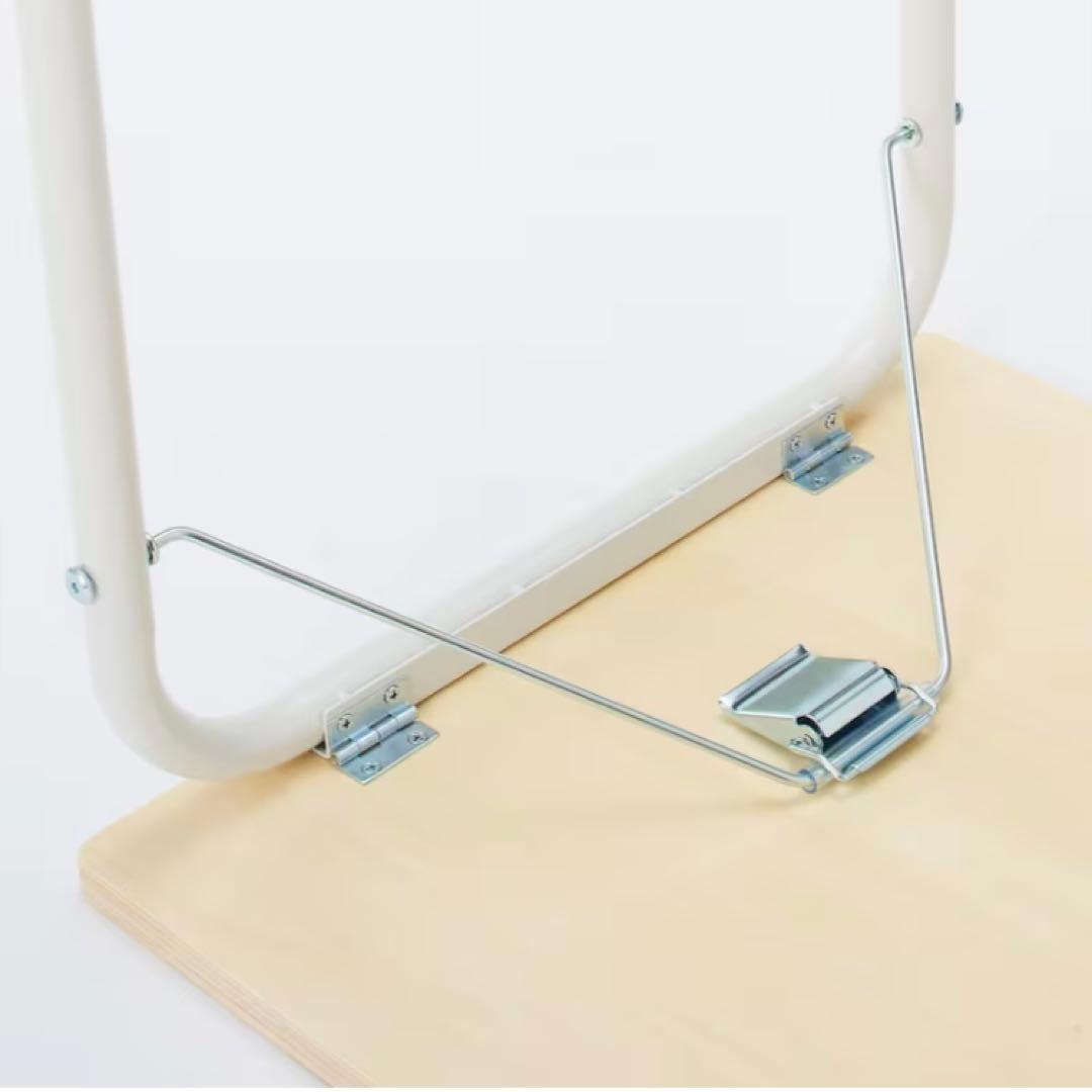 無印良品 折りたたみスチールパイプテーブル