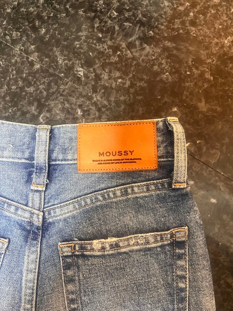 MOUSSY MVS FLARE ブーツカットデニム 23インチ