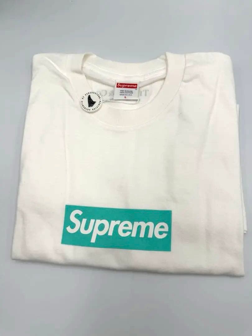 ▪️新品Supreme × Tiffany & Co. Tシャツ ホワイト
