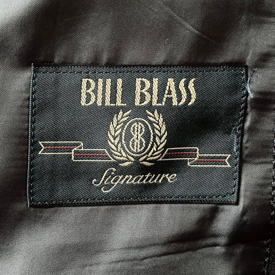Bill Blass ビルブラス 紺ブレ 金ボタン ダブルジャケット ウール
