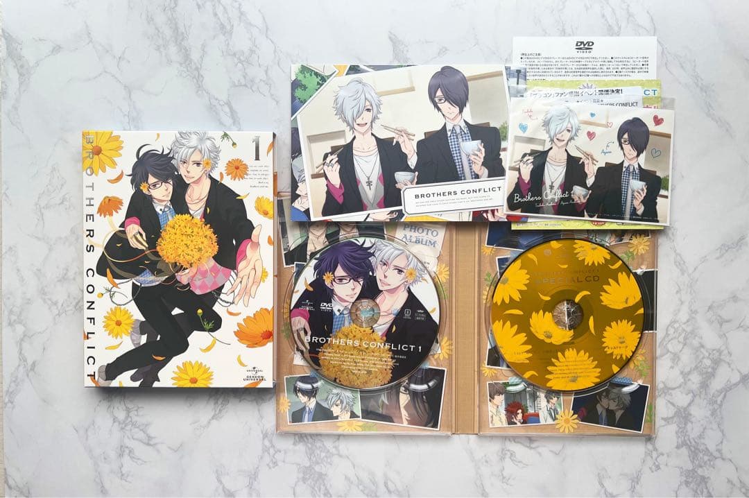 BROTHERS CONFLICT ブラコン 初回限定版 DVD 1~7巻 全巻