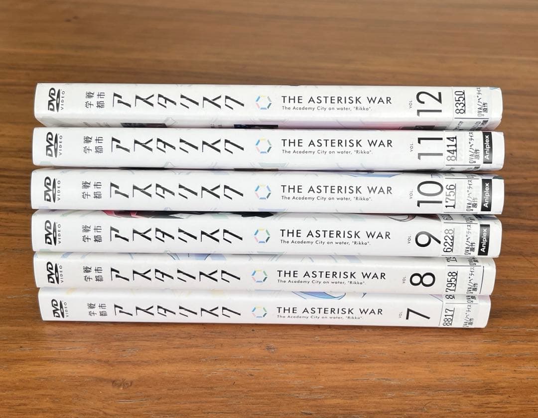 学戦都市アスタリスク DVD 全12巻　全巻セット
