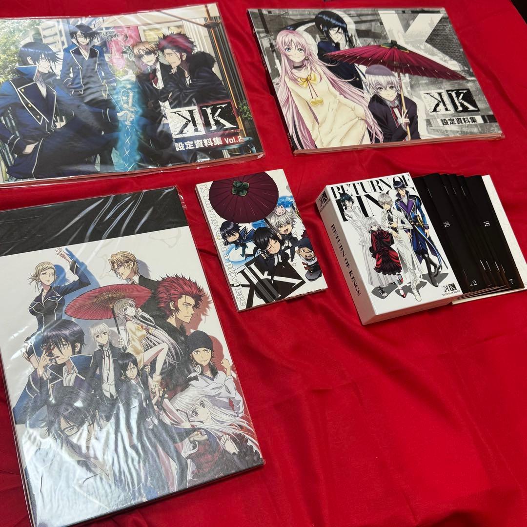 アニメK 設定資料集 原画集 同人誌 他