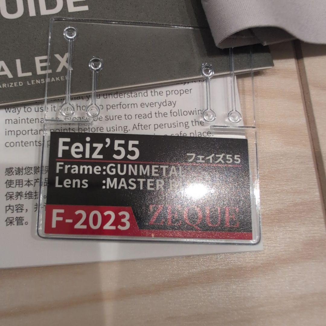 ZEQUE Feiz55 ガンメタル マスターブルー　タレックス　傷あり