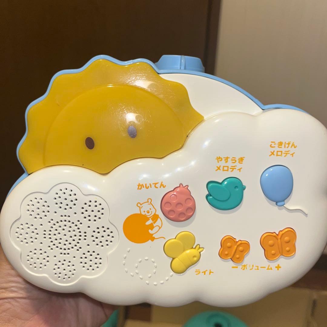 【美品】【欠品なし】プーメリー（えらべる回転6WAYジムにへんしんメリー）