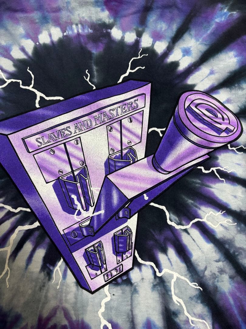 深瀬着用　DEEP PURPLE タイダイ Tシャツ
