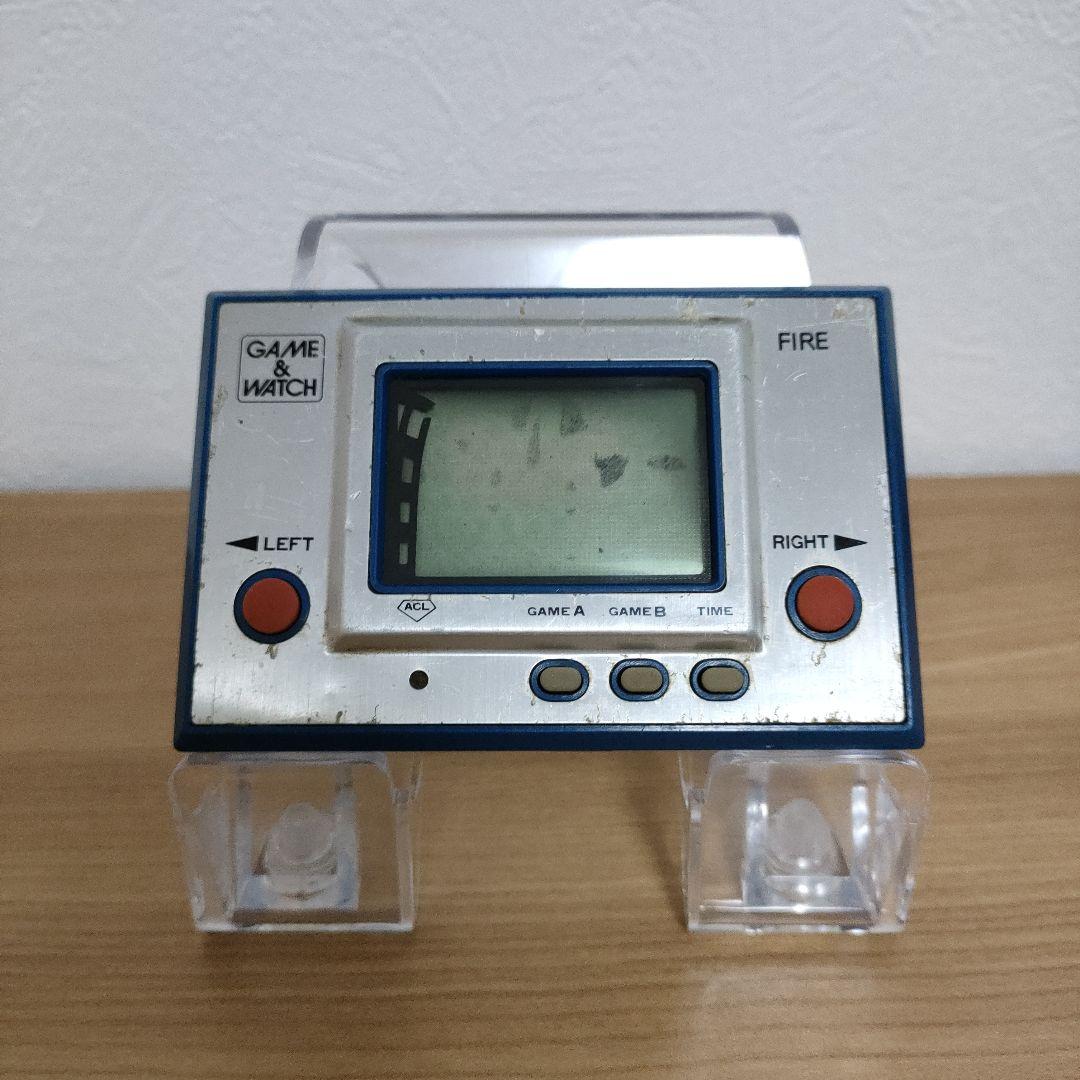 ゲーム＆ウォッチ　ファイア　ニンテンドー任天堂Nintendo　メンテナンス済み