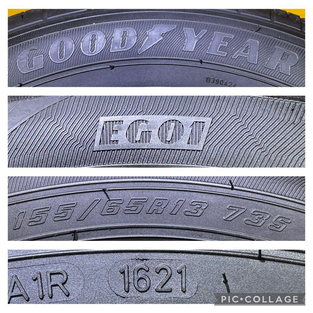 タイヤ・ホイール 155/65R13 GOODYEAR EfficientGrip EG01