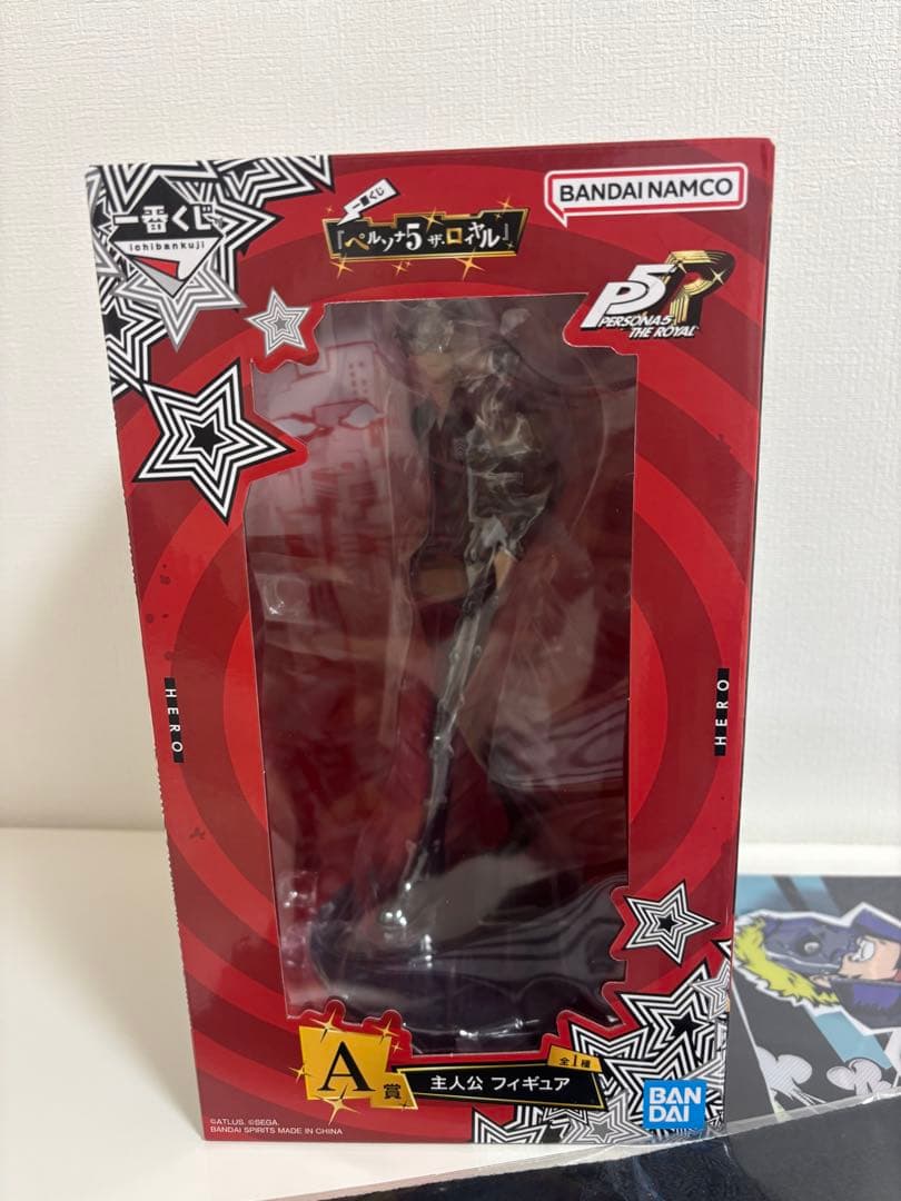 一番くじ 『ペルソナ５ ザ・ロイヤル』A賞 主人公 フィギュア他セット販売