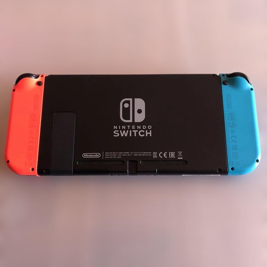 起動確認済初期化済 Nintendo Switch本体 バッテリー強化板2020