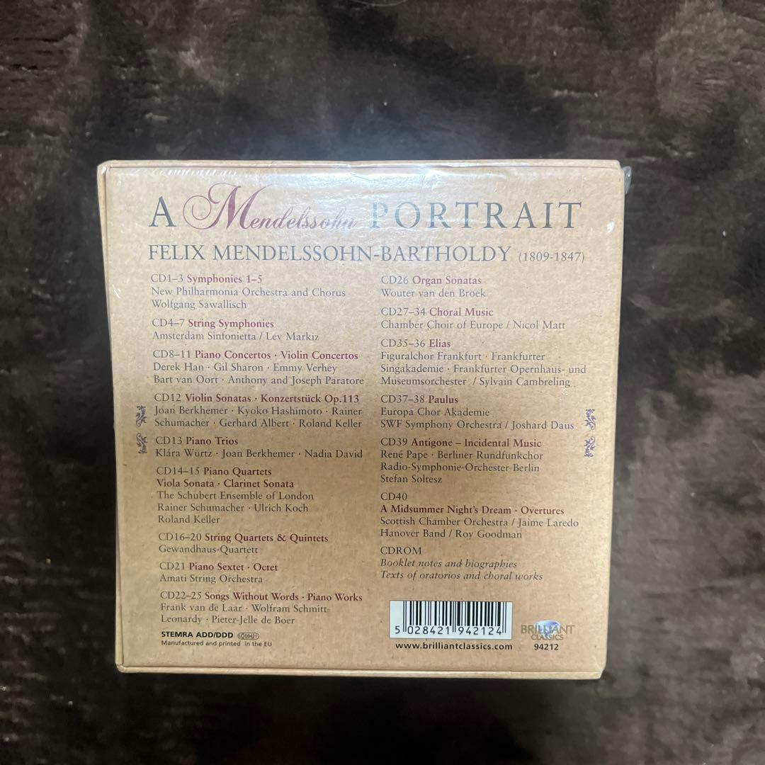 クラシック A Mendelssohn Portrait 40 CD + CD-ROM