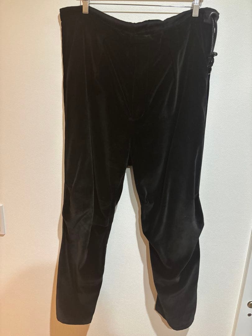 パンツ barbell object VELVETEEN SACK TROUSER