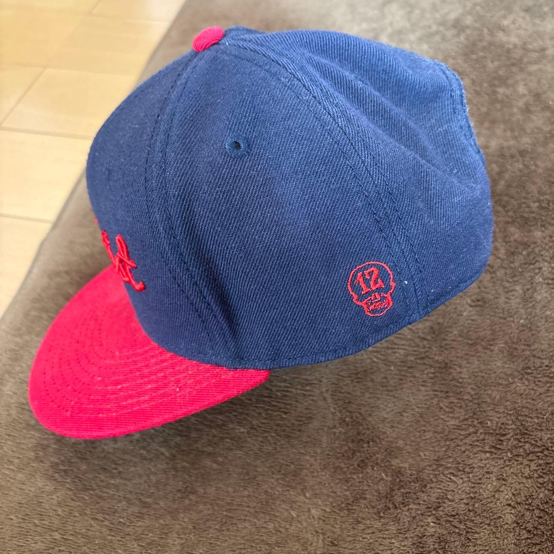 鹿島 インファイト Antinist 刺繍ロゴ ベースボールキャップ